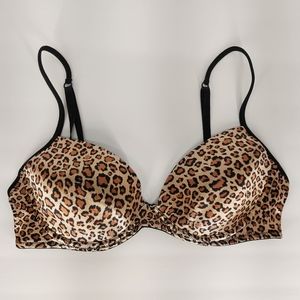PINK Victoria's Secret Leopard Print Animal Print Sz 36C